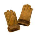 Spice - Front - Eastern Counties Leather Womens-Ladies Cuffed Sheepskin Gloves