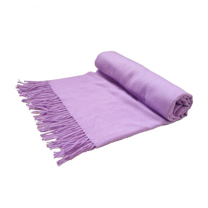 Heather - Front - Eastern Counties Leather Womens-Ladies Scarlett Pashmina Scarf