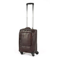 Brown - Front - Eastern Counties Leather Trolley Case