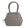 Grey - Front - Eastern Counties Leather Womens-Ladies Twin Handle Bag