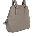 Grey - Side - Eastern Counties Leather Womens-Ladies Twin Handle Bag