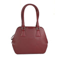 Cranberry - Front - Eastern Counties Leather Womens-Ladies Twin Handle Bag