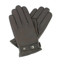 Brown - Front - Eastern Counties Leather Mens Anton Strap Gloves