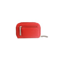 Red-Taupe - Front - Eastern Counties Leather Athena Leather Purse