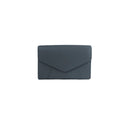 Navy - Front - Eastern Counties Leather Camille Envelope Leather Purse