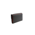 Black-Red - Back - Eastern Counties Leather Bridget Contrast Leather Purse