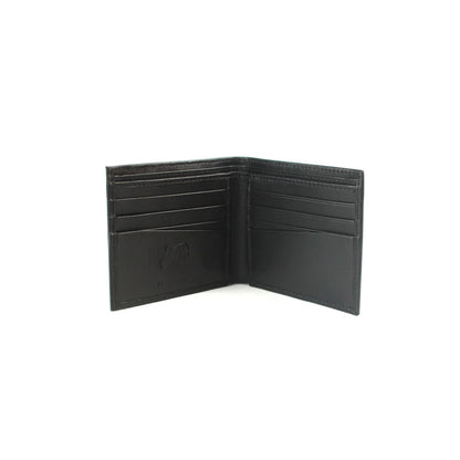 Black - Front - Eastern Counties Leather Carter Leather Slimline Card Wallet