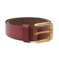 Burgundy - Front - Eastern Counties Leather Womens-Ladies Clara Leather Waist Belt