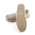 Stone - Side - Eastern Counties Leather Womens-Ladies Bethany Berber Suede Moccasins
