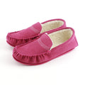 Pink - Front - Eastern Counties Leather Womens-Ladies Bethany Berber Suede Moccasins