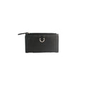 Black - Front - Eastern Counties Leather Davina Leather D-Ring Purse