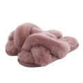 Mink - Front - Eastern Counties Leather Womens-Ladies Delilah Sheepskin Slippers
