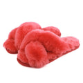 Watermelon - Front - Eastern Counties Leather Womens-Ladies Delilah Sheepskin Slippers
