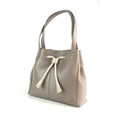 Taupe-Ivory - Side - Eastern Counties Leather Keziah Leather Handbag