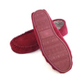Wine - Back - Eastern Counties Leather Womens-Ladies Ffion Suede Moccasins