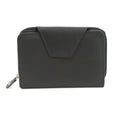 Black - Front - Eastern Counties Leather Lois Plain Purse