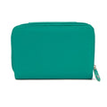 Turquoise - Back - Eastern Counties Leather Lois Plain Purse