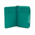 Turquoise - Side - Eastern Counties Leather Lois Plain Purse