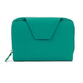 Turquoise - Front - Eastern Counties Leather Lois Plain Purse