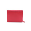 Pink - Back - Eastern Counties Leather Nina 2 Embossed Leather Purse
