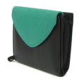 Black-Jade - Lifestyle - Eastern Counties Leather Una Colour Block Leather Purse