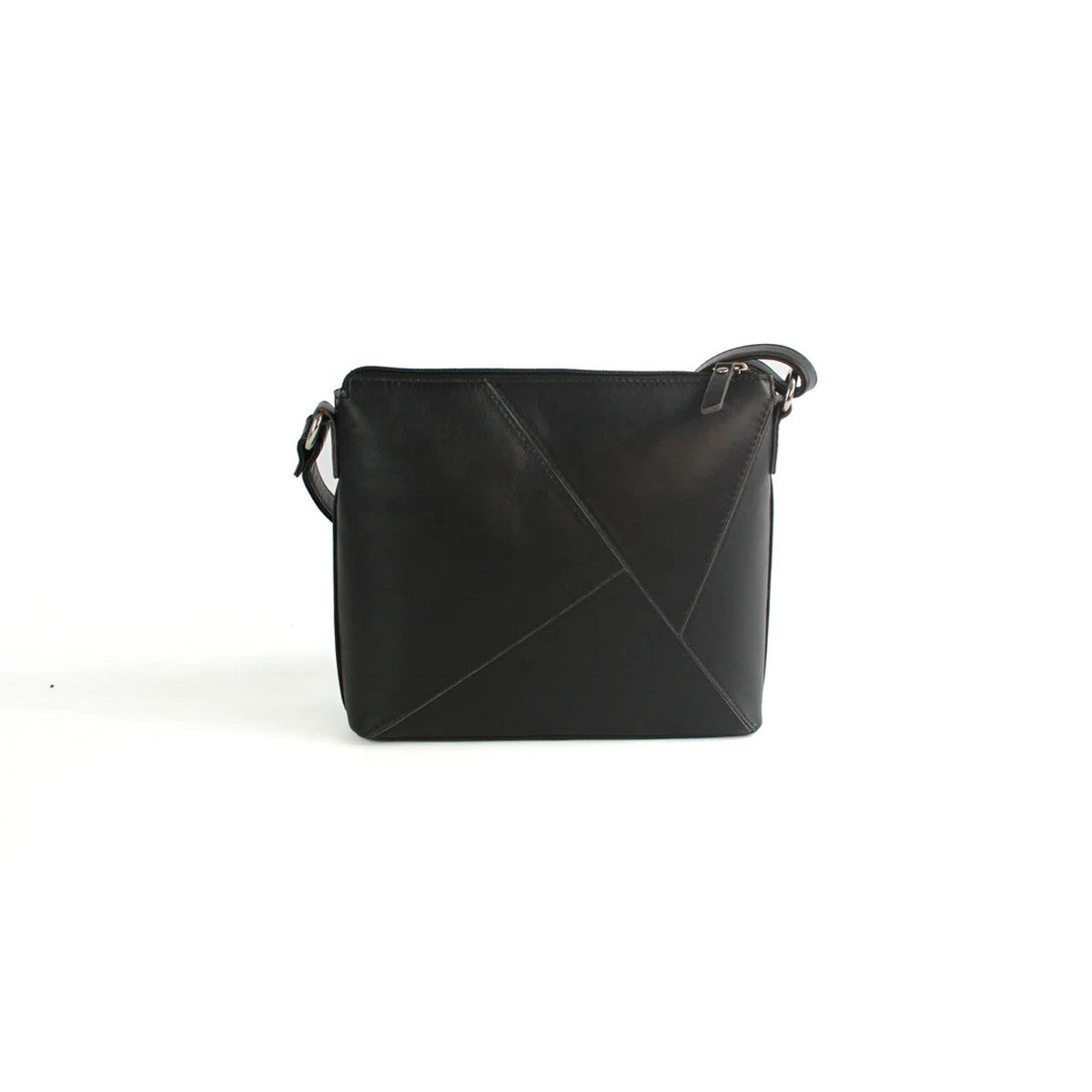 Black - Front - Eastern Counties Leather Womens-Ladies Winnie Leather Handbag