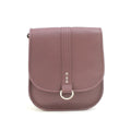 Grape - Front - Eastern Counties Leather Womens-Ladies Melody Leather Handbag
