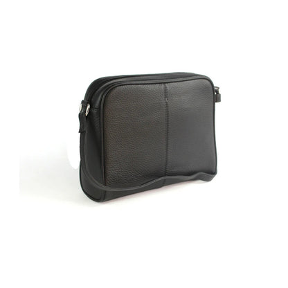Black - Back - Eastern Counties Leather Womens-Ladies Margot Suede Handbag
