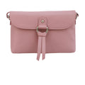Blush - Front - Eastern Counties Leather Womens-Ladies Cleo Leather Handbag