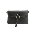 Black - Front - Eastern Counties Leather Womens-Ladies Cleo Leather Handbag