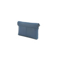 Slate Blue - Back - Eastern Counties Leather Womens-Ladies Cleo Leather Handbag