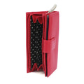 Pink-Grey - Side - Eastern Counties Leather Hayley Leather Purse