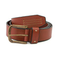 Tan - Front - Eastern Counties Leather Mens Cole Leather Waist Belt