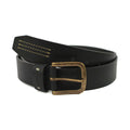 Black - Front - Eastern Counties Leather Mens Cole Leather Waist Belt