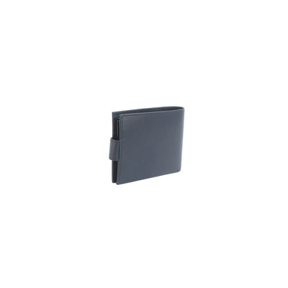 Navy-Green - Lifestyle - Eastern Counties Leather Unisex Adult Grayson Bi-Fold Leather Contrast Piping Wallet