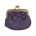 Purple - Front - Eastern Counties Leather Womens-Ladies Lara Leather Purse