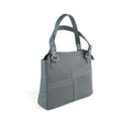 Denim - Back - Eastern Counties Leather Womens-Ladies Janie Leather Handbag