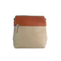 Fawn-Tan - Side - Eastern Counties Leather Womens-Ladies Opal Leather Handbag