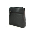 Black-Dark Grey - Lifestyle - Eastern Counties Leather Womens-Ladies Opal Leather Handbag