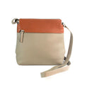 Fawn-Tan - Front - Eastern Counties Leather Womens-Ladies Opal Leather Handbag