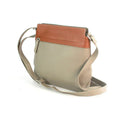 Fawn-Tan - Back - Eastern Counties Leather Womens-Ladies Opal Leather Handbag