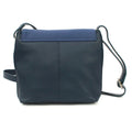 Navy-Cobalt Blue - Back - Eastern Counties Leather Womens-Ladies Zada Leather Handbag