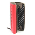Taupe-Watermelon - Lifestyle - Eastern Counties Leather Womens-Ladies Ferne Colour Block Leather Purse