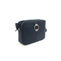 Navy-Grey - Side - Eastern Counties Leather Womens-Ladies Helen Leather Handbag