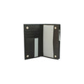 Black-Grey - Lifestyle - Eastern Counties Leather Womens-Ladies Rosemary Contrast Leather Purse