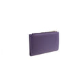Purple-Ivory - Back - Eastern Counties Leather Rebecca Contrast Purse