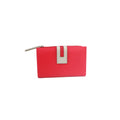 Watermelon - Front - Eastern Counties Leather Rebecca Contrast Purse