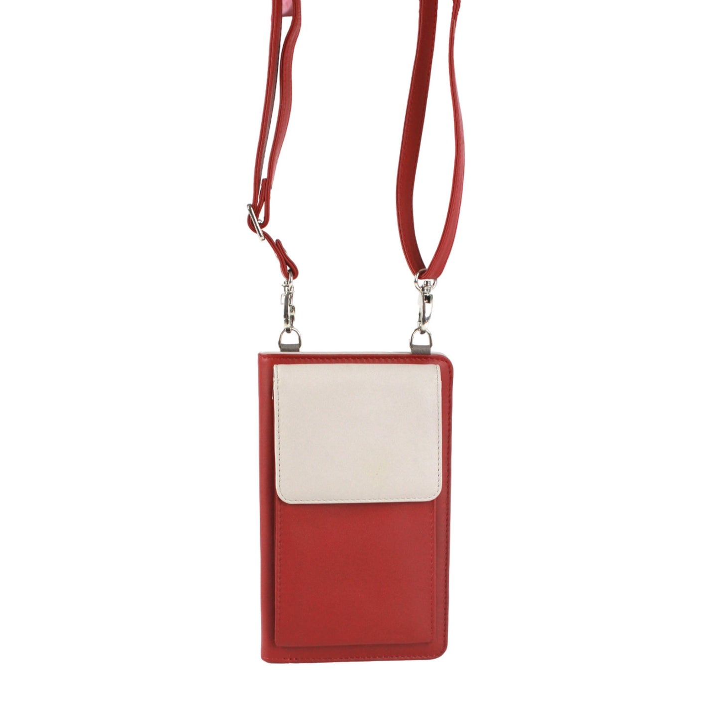 Red-Ivory - Side - Eastern Counties Leather Ada Leather Handbag