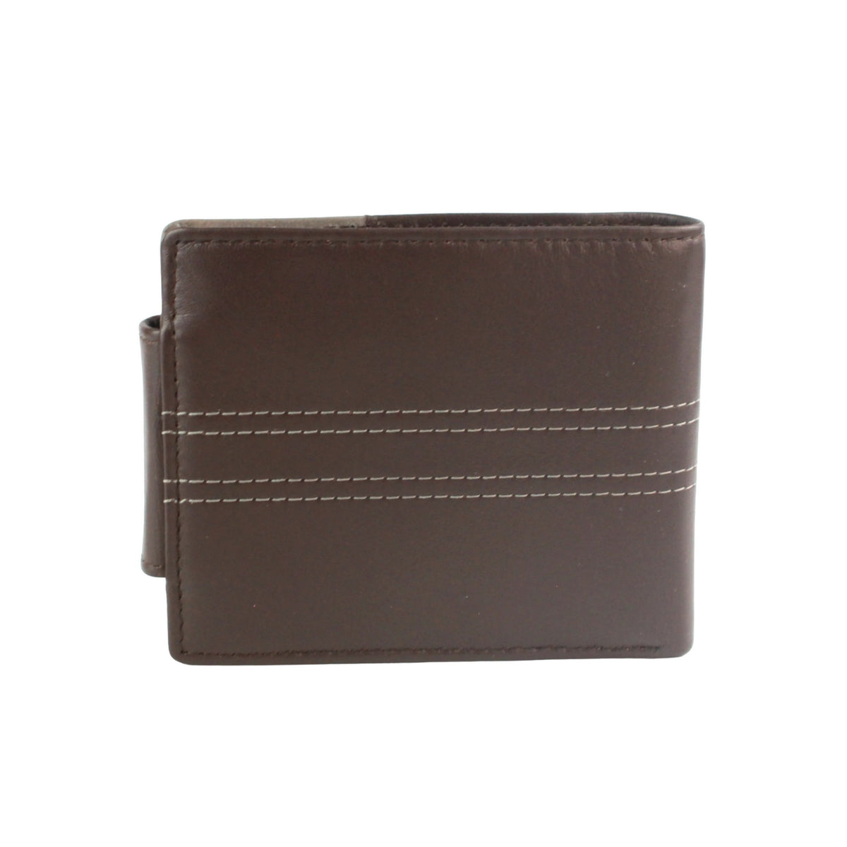 Eastern Counties Leather Scott Contrast Panel Leather Wallet ...