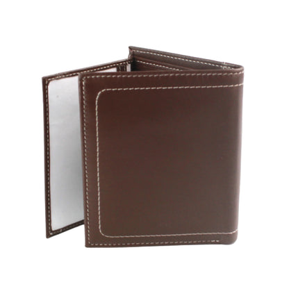Brown - Pack Shot - Eastern Counties Leather Mens Isaac Leather Wallet